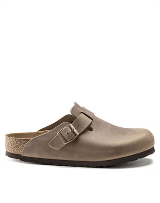 Boston Oiled Leather Sandal - Tobacco Brown